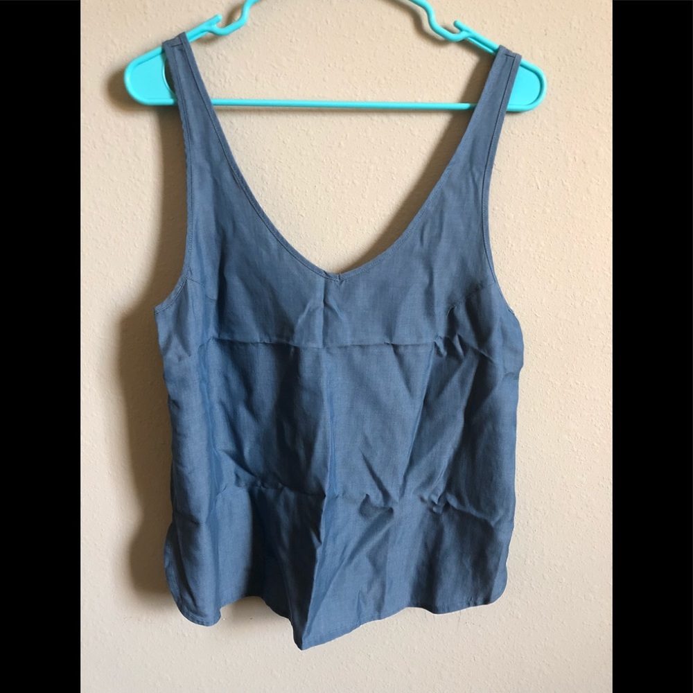 Lululemon Soft Summer Tank Blue Denim Size 6 NWT